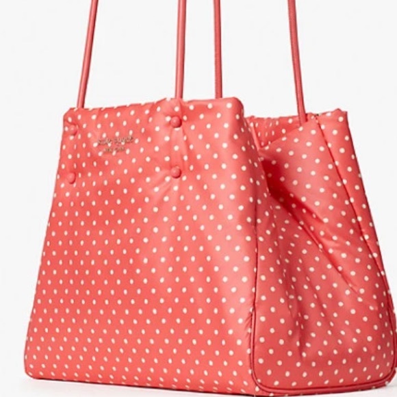 Kate Spade NWT Everything Puffy Dots Large Tote - HOST PICK! 🏆 - Picture 5 of 15